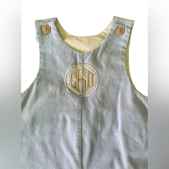 Just Ducky Light Blue Kids Overalls size 2 - Picture 3 of 4